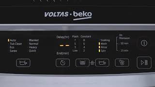 FRONT LOAD WASHING MACHINE INSTALLATION VOLTAS BEKO Dewlence Arcelik Defy Blomberg Voltas [upl. by Arva]