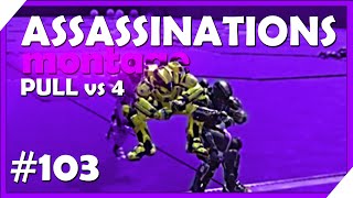 Halo 5 Assassinations Montage 103  Vanity Tower  Lag Switch PULL vs 4 players [upl. by Maximilian93]