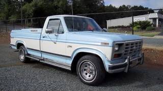 1986 Ford F150 XLT Start Up Engine and In Depth Tour [upl. by Ardenia]