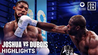 INCREDIBLE KO  Riyadh Season Card Wembley Edition  Anthony Joshua vs Daniel Dubois Highlights [upl. by Aened]