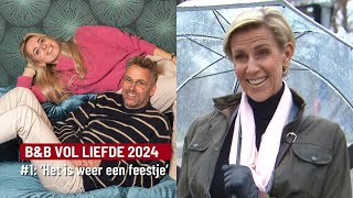 BampB Vol Liefde 2024 napraat 1 Het is weer een feestje Televiziernl [upl. by Ahsaercal]