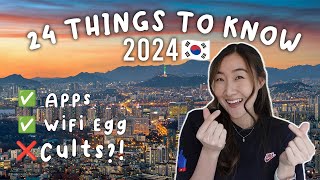 24 Things You Need to Know Before Traveling to Korea 2024🇰🇷 [upl. by Eirtemed]