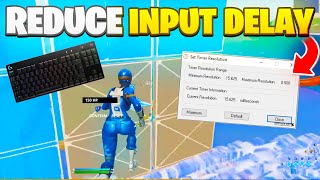 How To Get 0 Input Delay In Fortnite Chapter 4 Fortnite Tips amp Tricks [upl. by Anahc795]