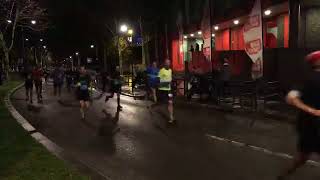 Marathon de Bordeaux 2018  le passage des 20 300 coureurs devant Sud Ouest [upl. by Frohman]