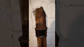 Plumbing stack replacement🛠️💦 viralvideo shorts plumbing [upl. by Karlyn954]