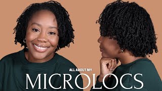 ALL ABOUT MY MICROLOCS  Why I Chose Microlocs Over Sisterlocks My Loctician Installation amp More [upl. by Kall]