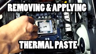 Removing and Applying Thermal Paste [upl. by Zielsdorf]