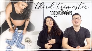 Third Trimester Pregnancy Update Q amp A  Interracial Couple [upl. by Aneev]