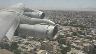 Saha Air Boeing 707 Landing in Mashad Iran [upl. by Parish]