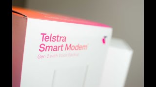 Telstra Smart Modem Unboxing [upl. by Ahsiela]