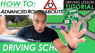 Large Roundabouts  Busy MultiLane Roundabout Tips  Driving Tutorial  Updated 2023 [upl. by Yllib369]