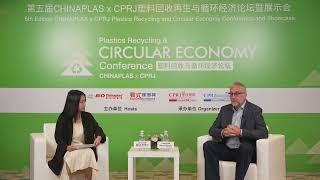 Interviewing STAR PLASTICS at CPRJ Plastics Recycling and Circular Economy Conference [upl. by Zeta]