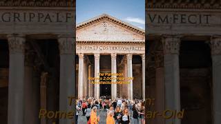 The Pantheon Romes 2000YearOld Architectural Marvel pantheon rome ancient rome architecture [upl. by Anyehs]