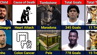 Comparison Maradona VS Pele [upl. by Ocker34]