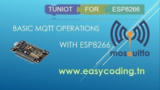 NodeMcu ESP8266 Tutorial B20 Basic MQTT operation Publlish subscribe [upl. by Goldshell]