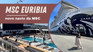 MSC Euribia vídeo completo do novo navio [upl. by Koval920]