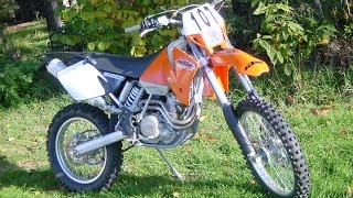 2001 Enduro KTM 520 EXC [upl. by Hindu]