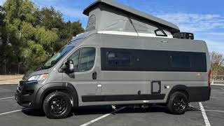 2024 Winnebago Solis 59PX Murphy Bed Pop Top Full Galley 480p 1 [upl. by Eniamat]