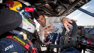 Daniel Ricciardo drives the Triple Eight Project Sandman V8 Supercar [upl. by Matthaeus]