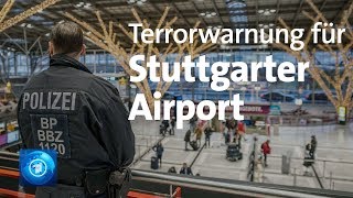 Erhöhte Sicherheit an Flughäfen nach Terrorwarnung [upl. by Rudolph35]