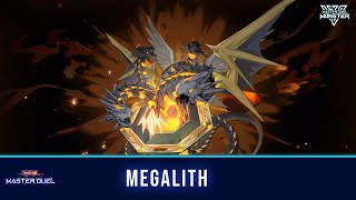 MEGALITH DECK 2023 MASTER DUEL GAMEPLAY AND DECKLIST YUGIOH MASTER DUEL [upl. by Yojenitsirk]