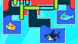 save the fish  pull the pin level 4151  4170 save fish pull the pin android game  mobile game [upl. by Nylorahs772]