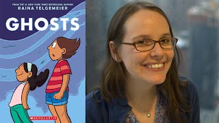 Raina Telgemeier on “Smile” and “Sisters” at Book Expo America 2016 [upl. by Eniamart]