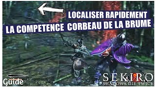 🚨Guide BATTRE LE GARDIEN DE LA COMPÉTENCE CORBEAU DE LA BRUME  Sekiro  Astuce Combat [upl. by Yorgen]