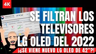 ¡¡Se filtran los modelos de Televisores LG OLED 2022  ¡¿Llega NUEVO LG C2 Oled de 42 PULGADAS [upl. by Ilsel]