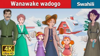 Wanawake wadogo  Little Women in Swahili  Swahili Fairy Tales [upl. by Kohler731]