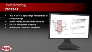 Linear Technology LTC2947 Power and Energy Monitor  DigiKey Daily [upl. by Teufert]