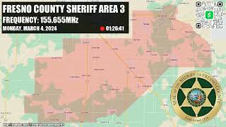 Fresno County Sheriff Area 3  March 4 2024 [upl. by Ary916]