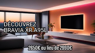 Découvrez le téléviseur OLED BRAVIA XR A95L de Sony  Offre spéciale sur Amazon [upl. by Sabir]