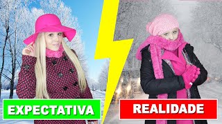 EXPECTATIVA VS REALIDADE  INVERNO [upl. by Jeffie]