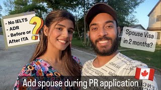 Getting Married During PR Process  How to Add Spouse to PR Application  SPOUSE VISA IN 2 MONTHS [upl. by Ymar]