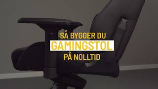 Så bygger du gamingstol på nolltid [upl. by Goldin]