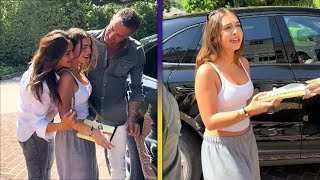 Kyle Richards Daughter Portia CRIES Over Luxury Car SURPRISE [upl. by Levin]