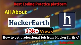 HackerEarth Tutorial All about HackerEarth  How to use HackerEarth  coding placement [upl. by Korb]