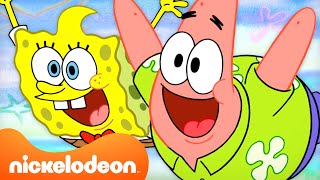 SpongeBob Being A SIDE CHARACTER for 37 Minutes Straight 🧽  The Patrick Star Show  Nicktoons [upl. by Syla]