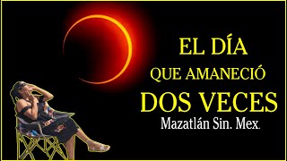 ECLIPSE SOLAR MAZATLÁN SINALOA MÉXICO 8 ABRIL 2024  AVENTURA EN COMBI [upl. by Anerb]