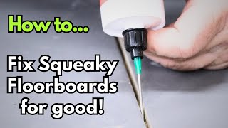 How to Fix Squeaky Floorboards A Stepbystep Guide [upl. by Eymaj]