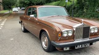 1980 ROLLS ROYCE SILVER SHADOW 2 WASHWIPE IN NUTMEG WITH BEIGE LEATHER FULL HISTORY ULEZ COMPLIANT [upl. by Hartzell]