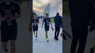 Vinotinto Telasco Segovia y Enrique Peña Zauner llegando al entrenamiento venezolano [upl. by Peh]