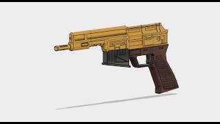 Cassus Fetts Heavy Blaster Pistol [upl. by Cherilyn295]