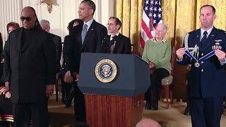 President Obama Honors the 2014 Medal of Freedom Recipients [upl. by Clementi]