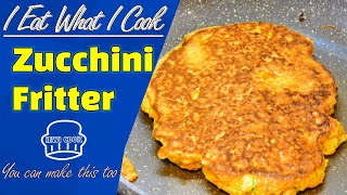 Healthy Zucchini Fritters  Zucchini Recipe  Courgettes  Patties  IEWICOOK [upl. by Ecirtnahs]