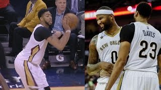 Anthony Davis Lobs Pelicans Score 75 Points in 2nd Half [upl. by Selhorst]