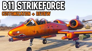 Gta 5 B11 Strikeforce Customization amp Review  Strikeforce Worth it [upl. by Adilen91]