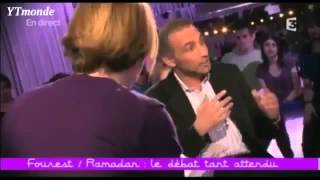 Tariq Ramadan clash Caroline Fourest Débat face à face [upl. by Yelsnia692]