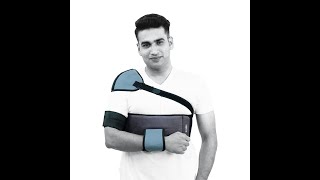 PcaRe Comfort Shoulder Immobilizer how to usewear [upl. by Acinaj]